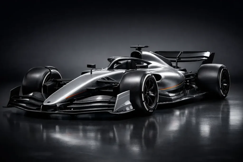 Futuristische F1-bolide concept voor 2026 reglementen